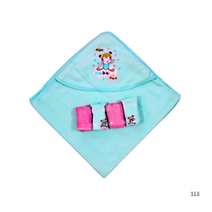 Baby 5 Pcs Bath Towel Set