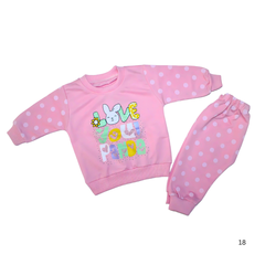 Baby girl Sweatshirt & Jogger Set