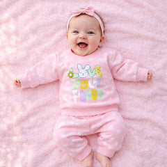 Baby girl Sweatshirt & Jogger Set