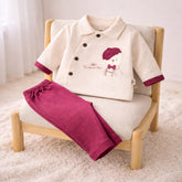 Newborn Boys 2-Piece Gentleman Bear Suit