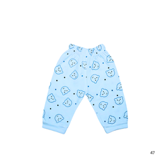 New Born Unisex 3-Piece Suit - Cute Bear Print