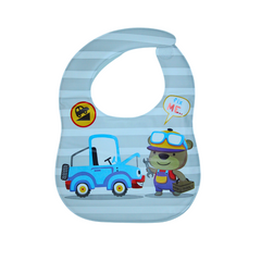 Baby Bib & Changing Sheet Set- Grey