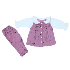 Infant Girls 3-Piece Winter Bodysuit, Tunic & Legging Set