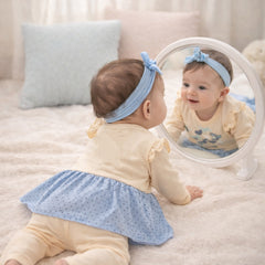 Infant Girls Floral Ruffle Top & Legging Cotton Set