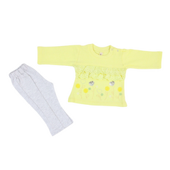 Infant Girls 2-Piece Winter Embroidered Top & Legging Set