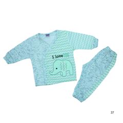 New Born Unisex 4 - Piece Cotton Suit
