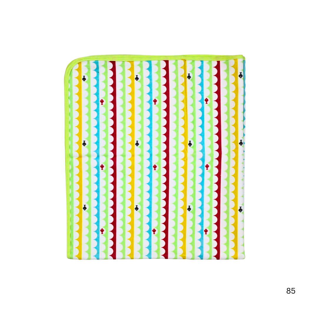 Baby Changing Sheet Multicolor stripped