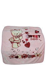 Baby Blanket Plush Mink | Pink