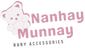 Logo of Nanhay Munnay baby accessories on a white background